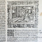 1591 ICONOGRAPHY 300 woodcuts LIFE of CHRIST & SAINTS antique in ITALIAN folio