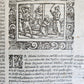 1591 ICONOGRAPHY 300 woodcuts LIFE of CHRIST & SAINTS antique in ITALIAN folio