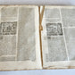 1591 ICONOGRAPHY 300 woodcuts LIFE of CHRIST & SAINTS antique in ITALIAN folio