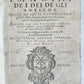 1587 ICONOGRAPHY ILLUSTRATED IDOLS & RELIGIOUS CEREMONIES of ANCIENTS antique