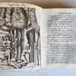 1587 ICONOGRAPHY ILLUSTRATED IDOLS & RELIGIOUS CEREMONIES of ANCIENTS antique