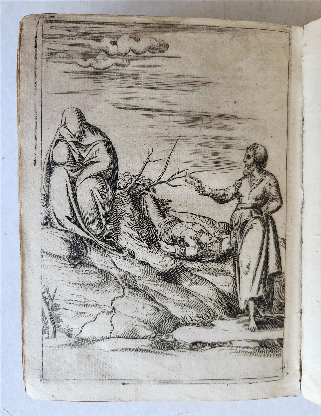 1587 ICONOGRAPHY ILLUSTRATED IDOLS & RELIGIOUS CEREMONIES of ANCIENTS antique