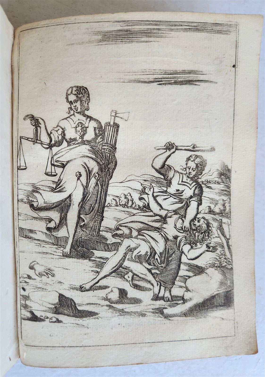 1587 ICONOGRAPHY ILLUSTRATED IDOLS & RELIGIOUS CEREMONIES of ANCIENTS antique