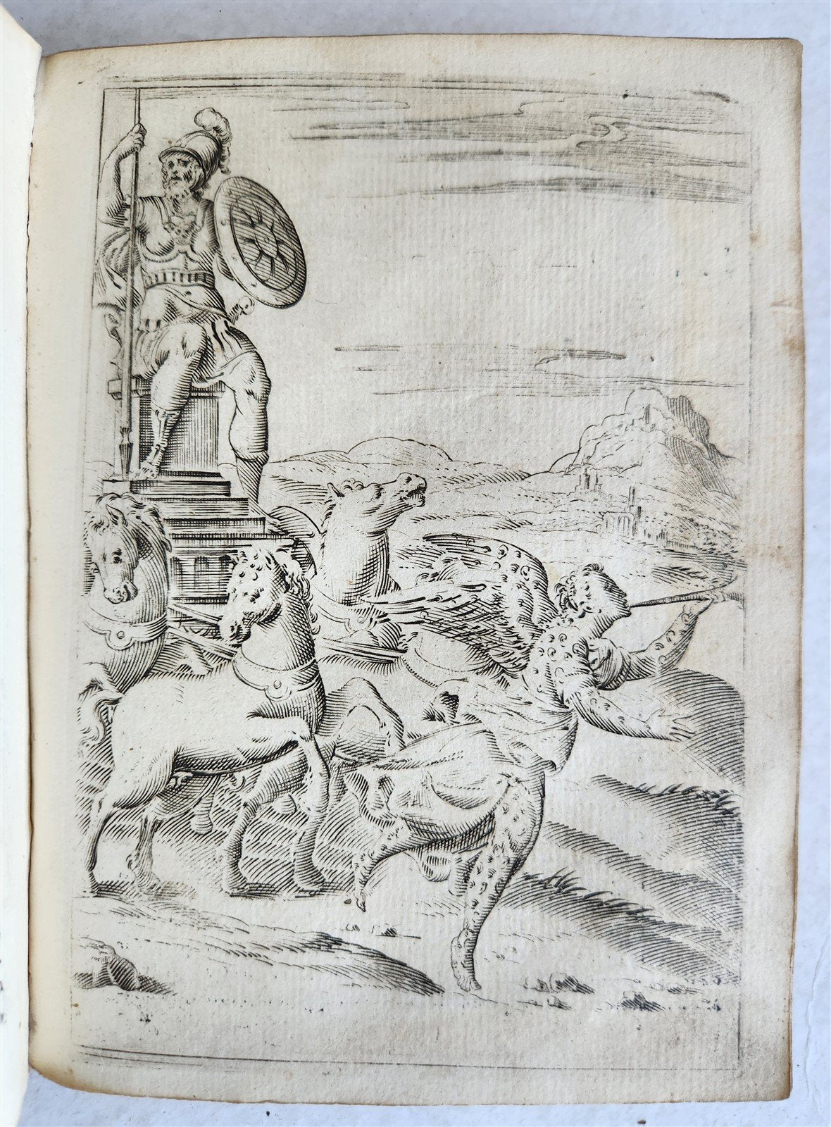 1587 ICONOGRAPHY ILLUSTRATED IDOLS & RELIGIOUS CEREMONIES of ANCIENTS antique
