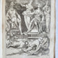 1587 ICONOGRAPHY ILLUSTRATED IDOLS & RELIGIOUS CEREMONIES of ANCIENTS antique