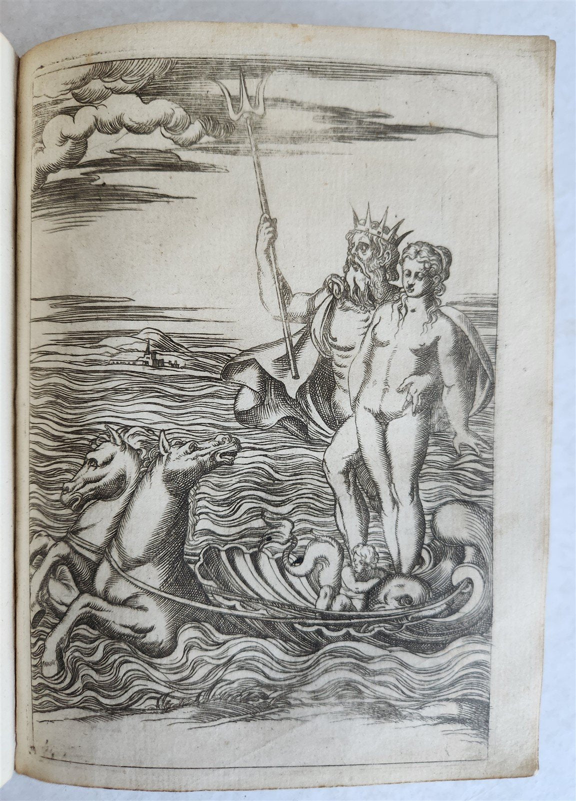 1587 ICONOGRAPHY ILLUSTRATED IDOLS & RELIGIOUS CEREMONIES of ANCIENTS antique