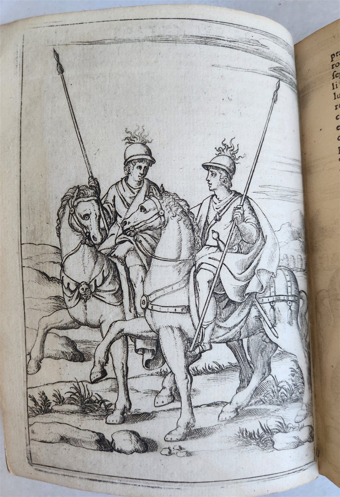 1587 ICONOGRAPHY ILLUSTRATED IDOLS & RELIGIOUS CEREMONIES of ANCIENTS antique