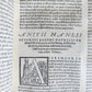 1546 PHILOSOPHY Anitii Manlii Seuerini Boethi Latinorum ILLUSTRATED antique