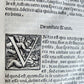 1546 PHILOSOPHY Anitii Manlii Seuerini Boethi Latinorum ILLUSTRATED antique