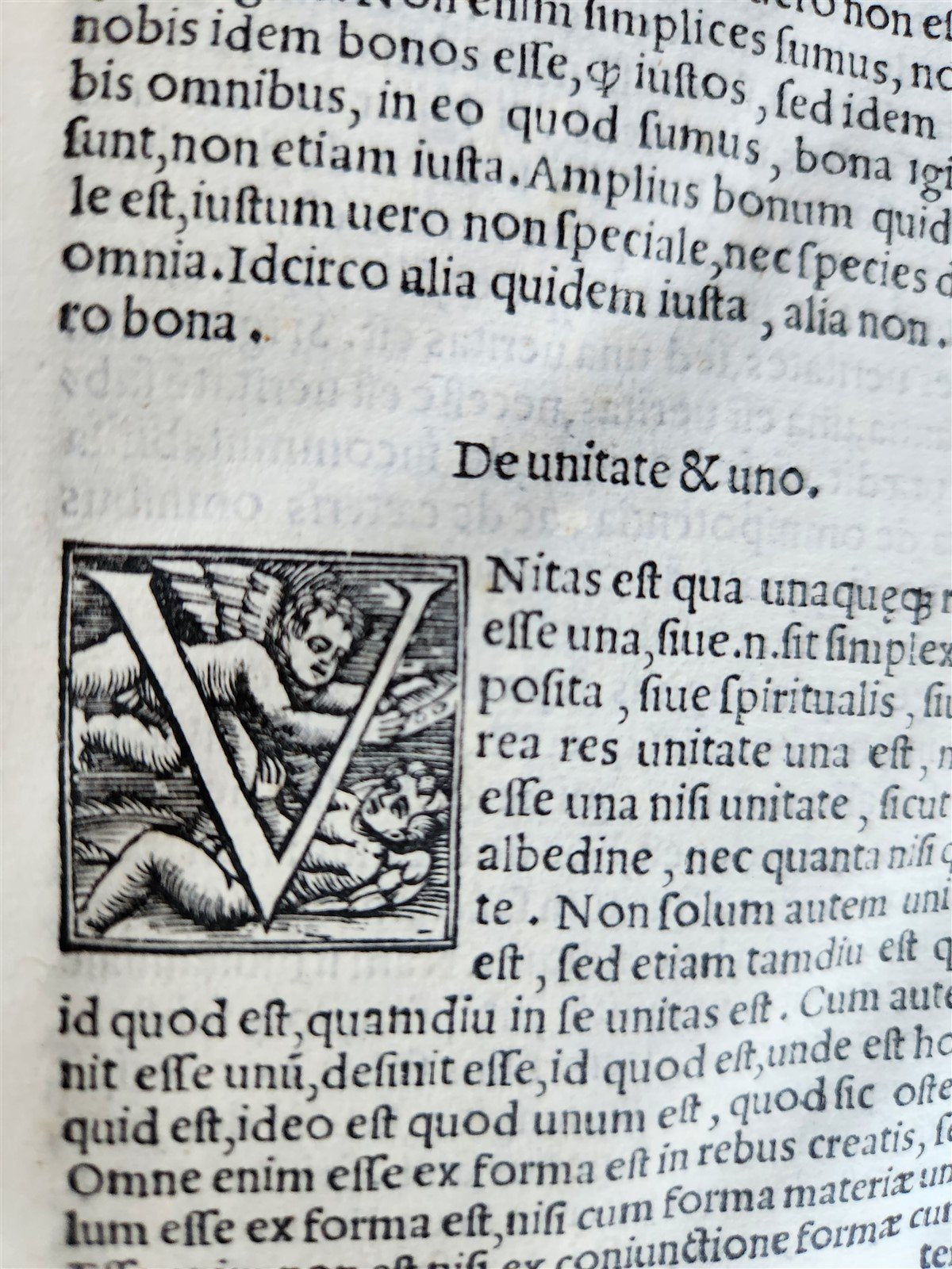 1546 PHILOSOPHY Anitii Manlii Seuerini Boethi Latinorum ILLUSTRATED antique