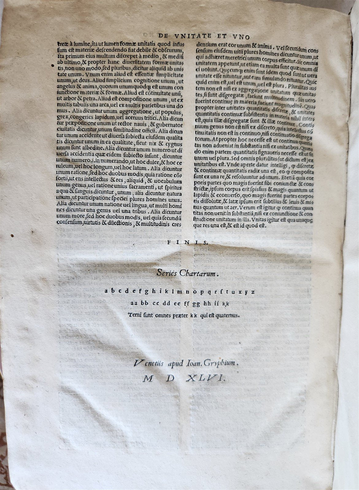 1546 PHILOSOPHY Anitii Manlii Seuerini Boethi Latinorum ILLUSTRATED antique