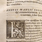 1546 PHILOSOPHY Anitii Manlii Seuerini Boethi Latinorum ILLUSTRATED antique