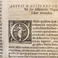 1546 PHILOSOPHY Anitii Manlii Seuerini Boethi Latinorum ILLUSTRATED antique