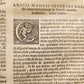 1546 PHILOSOPHY Anitii Manlii Seuerini Boethi Latinorum ILLUSTRATED antique
