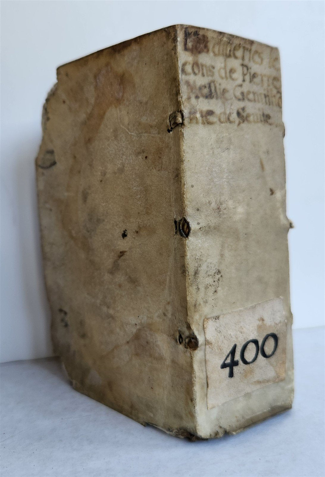 1560 PIERRE MESSIE Miscellany of Several Lessons antique 16th CENTURY VELLUM
