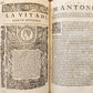 1607 PLUTARCH LIVES of ILLUSTRIOUS GREEKS & ROMANS antique VELLUM ILLUSTRATED