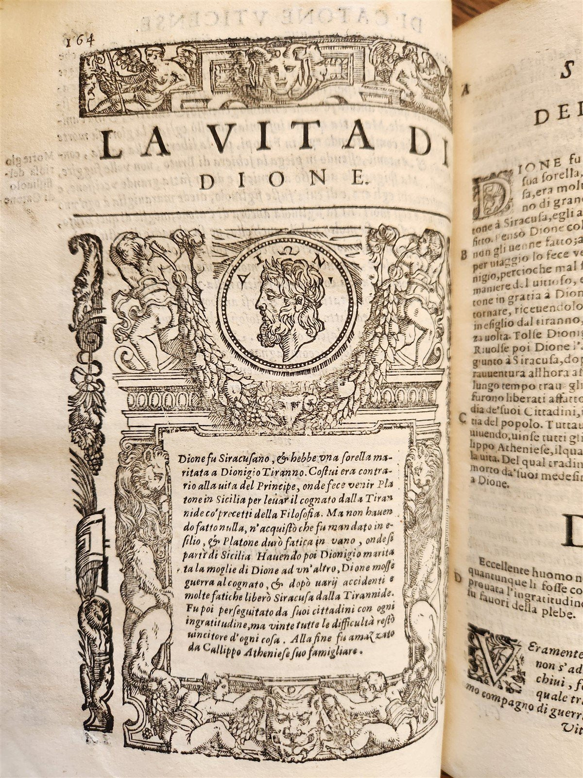 1607 PLUTARCH LIVES of ILLUSTRIOUS GREEKS & ROMANS antique VELLUM ILLUSTRATED