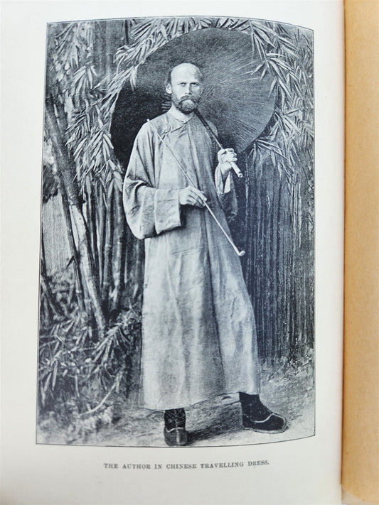 1892 SNOWS of TIBET THROUGH CHINA by A.E. Pratt antique ILLUSTRATED w/ map