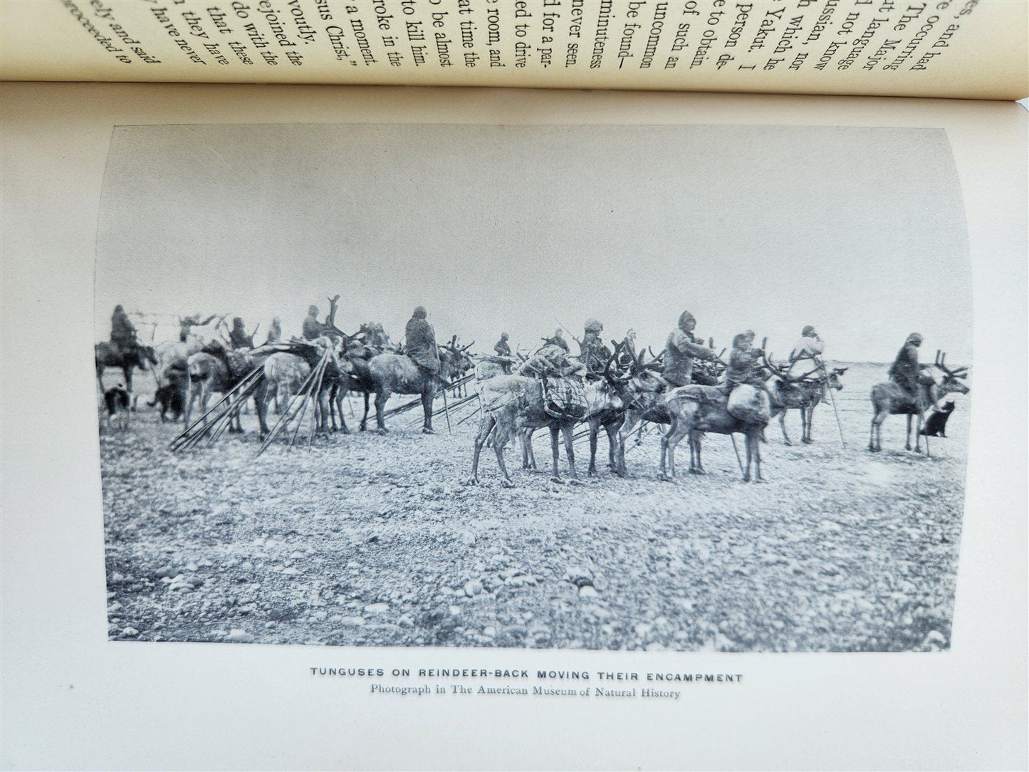 1910 TENT-LIFE in SIBERIA by GEORGE KENNAN antique ILLUSTRATED
