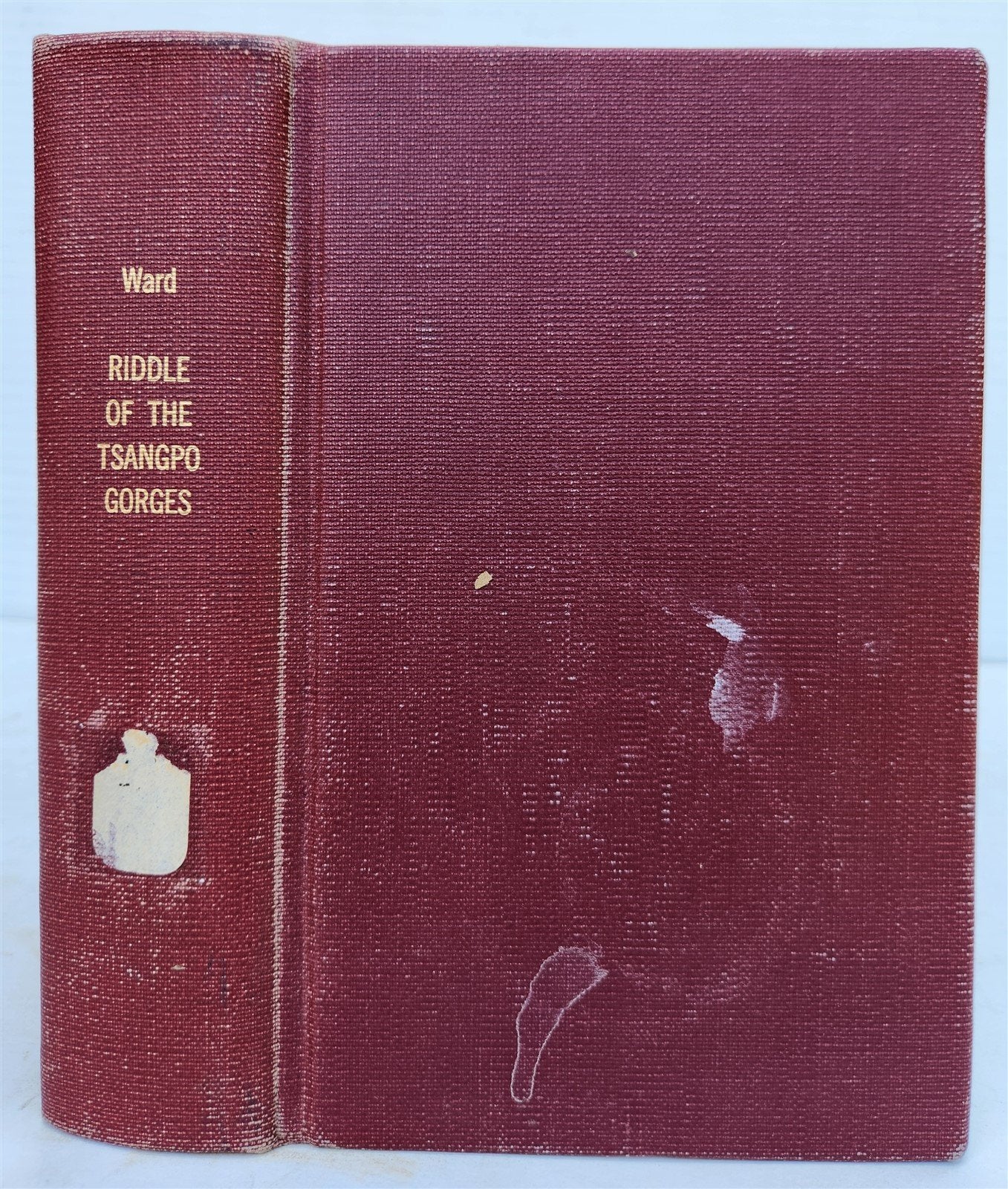 1926 The Riddle of the Tsangpo gorges by Captain Ward antique ILLUSTRATED w/ MAP