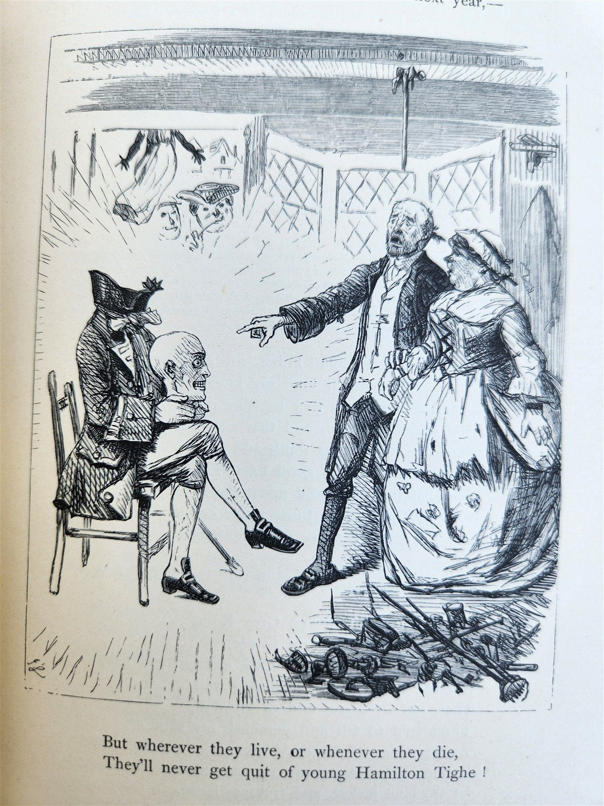 1879 INGOLSBY LEGENDS antique ILLUSTRATED by G. Cruikshank John Leech & Tenniel