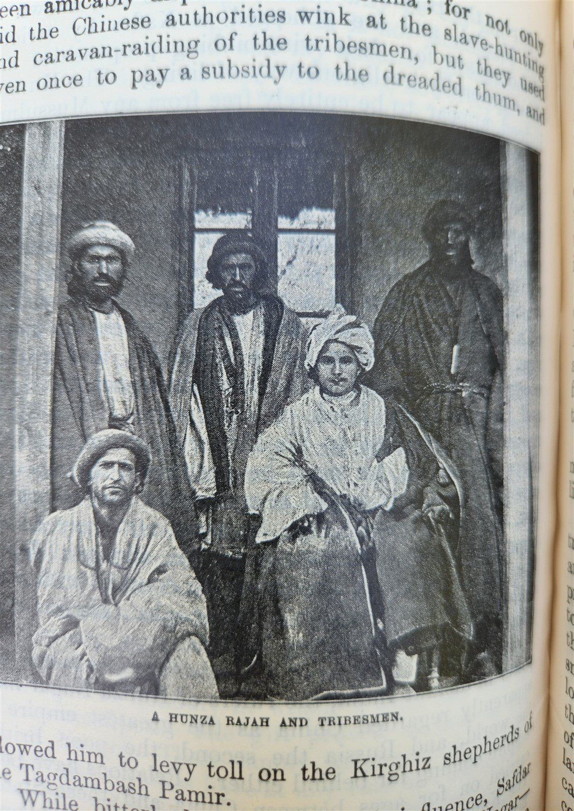 1911 WHERE 3 EMPIRES MET antique PRIZE BINDING travel to Kashmir Tibet Giglit