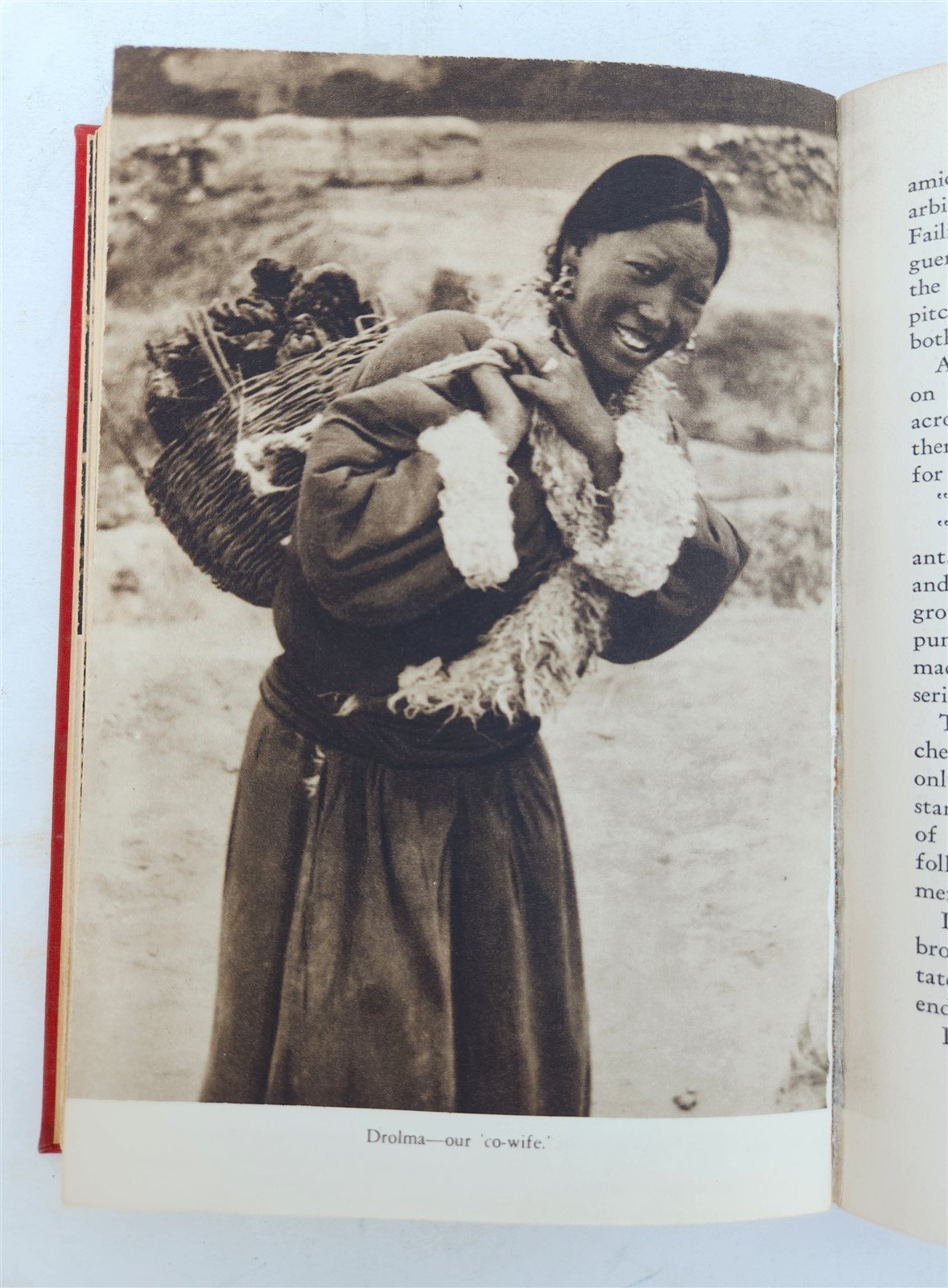 1935 THROUGH FORBIDDEN TIBET antique by Harrison Forman ILLUSTRATED