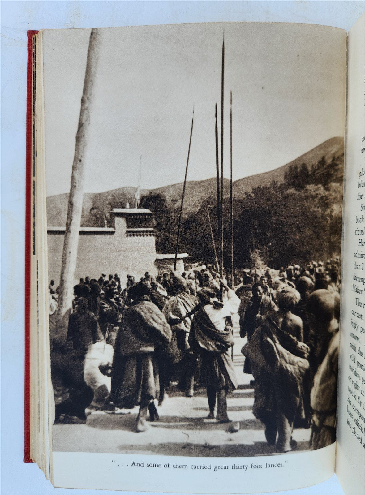 1935 THROUGH FORBIDDEN TIBET antique by Harrison Forman ILLUSTRATED
