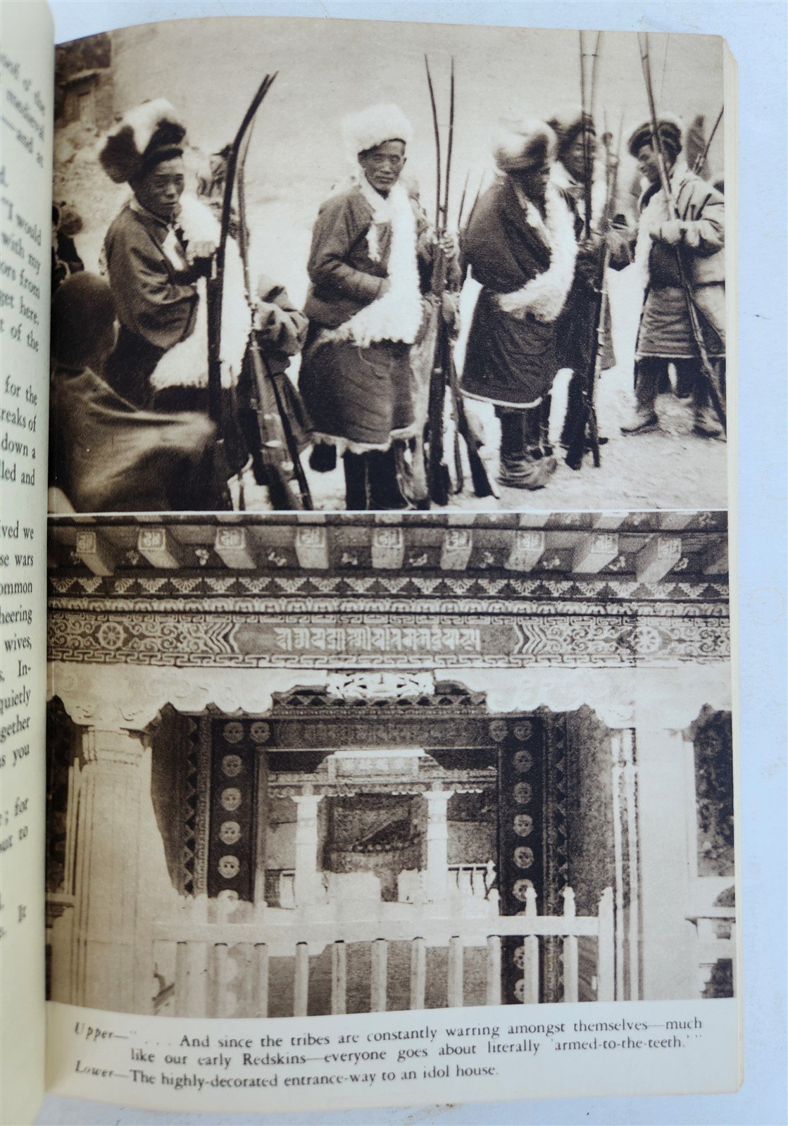 1935 THROUGH FORBIDDEN TIBET antique by Harrison Forman ILLUSTRATED