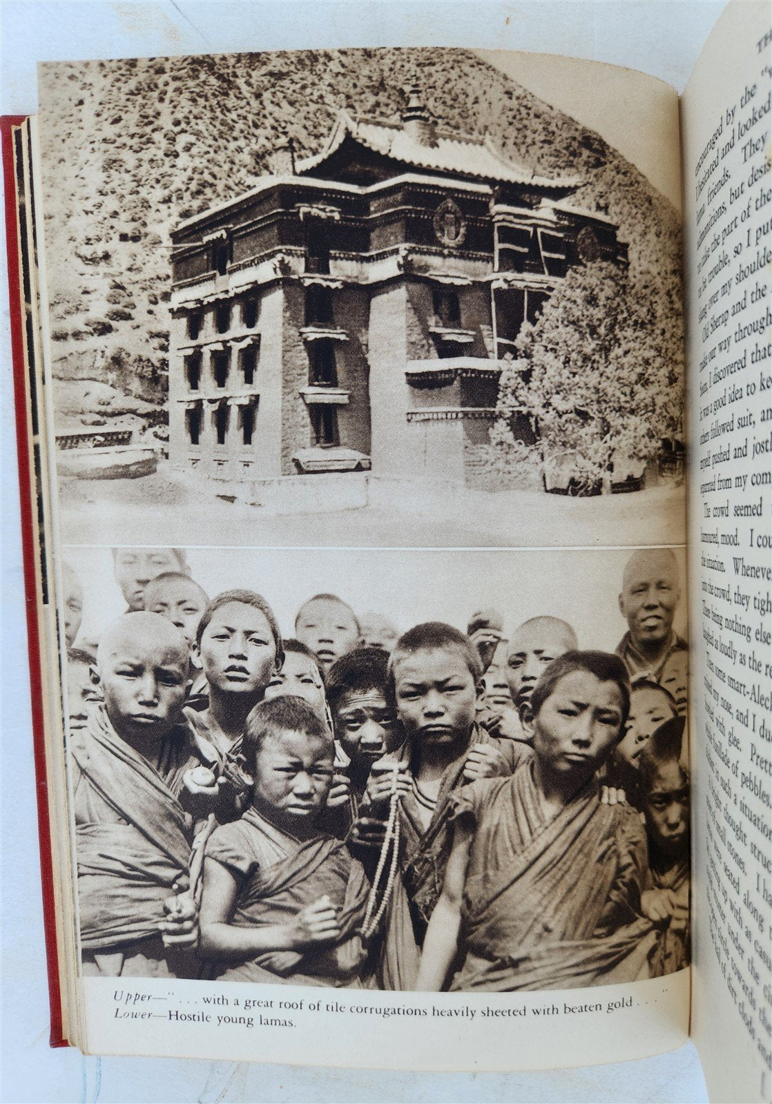 1935 THROUGH FORBIDDEN TIBET antique by Harrison Forman ILLUSTRATED