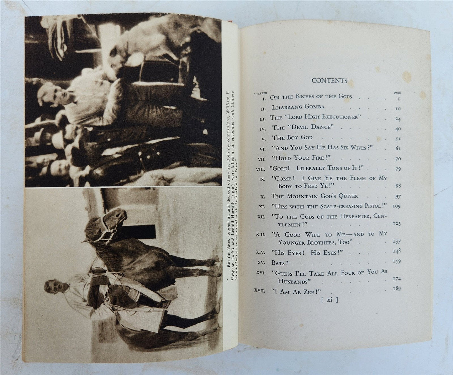 1935 THROUGH FORBIDDEN TIBET antique by Harrison Forman ILLUSTRATED