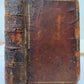 1549 BIBLE in LATIN ILLUSTRATED w/ 108 WOODCUTS antique RARE pocket size