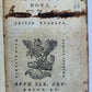 1549 BIBLE in LATIN ILLUSTRATED w/ 108 WOODCUTS antique RARE pocket size