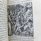 1549 BIBLE in LATIN ILLUSTRATED w/ 108 WOODCUTS antique RARE pocket size