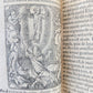 1549 BIBLE in LATIN ILLUSTRATED w/ 108 WOODCUTS antique RARE pocket size
