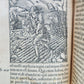 1549 BIBLE in LATIN ILLUSTRATED w/ 108 WOODCUTS antique RARE pocket size