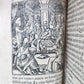 1549 BIBLE in LATIN ILLUSTRATED w/ 108 WOODCUTS antique RARE pocket size