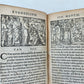 16th century BIBLE in LATIN ILLUSTRATED antique pocket size NEW TESTAMENT