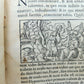 16th century BIBLE in LATIN ILLUSTRATED antique pocket size NEW TESTAMENT