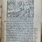 16th century BIBLE in LATIN ILLUSTRATED antique pocket size NEW TESTAMENT