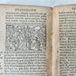 16th century BIBLE in LATIN ILLUSTRATED antique pocket size NEW TESTAMENT