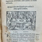 16th century BIBLE in LATIN ILLUSTRATED antique pocket size NEW TESTAMENT