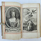 1713 BOOK of COMMON PRAYER ILLUSTRATED antique ORIGINAL BINDING by John Baskett