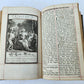1713 BOOK of COMMON PRAYER ILLUSTRATED antique ORIGINAL BINDING by John Baskett