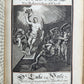 1713 BOOK of COMMON PRAYER ILLUSTRATED antique ORIGINAL BINDING by John Baskett