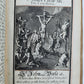 1713 BOOK of COMMON PRAYER ILLUSTRATED antique ORIGINAL BINDING by John Baskett