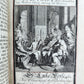 1713 BOOK of COMMON PRAYER ILLUSTRATED antique ORIGINAL BINDING by John Baskett