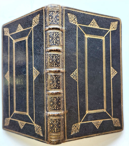 1724 THE REASONABLE COMMUNICANT in ENGLISH antique ORIGINAL BINDING