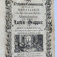 1721 ORTHODOX COMMUNICANT in ENGLISH w/ 82 ENGRAVINGS antique ORIGINAL BINDING