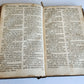 1758 BOOK of COMMON PRAYER & PSALMS of DAVID antique ORIGINAL BINDING